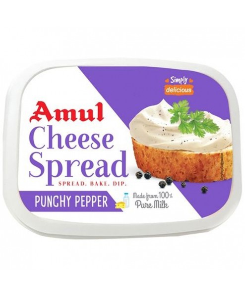Amul Cheese Spread Punchy Pepper 200gm